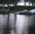 Boote warten auf die nächste Fahrt