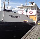 Dampfschiff Thomee in Östersund
