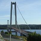 Höga Kusten Brücke bei Sundsvall